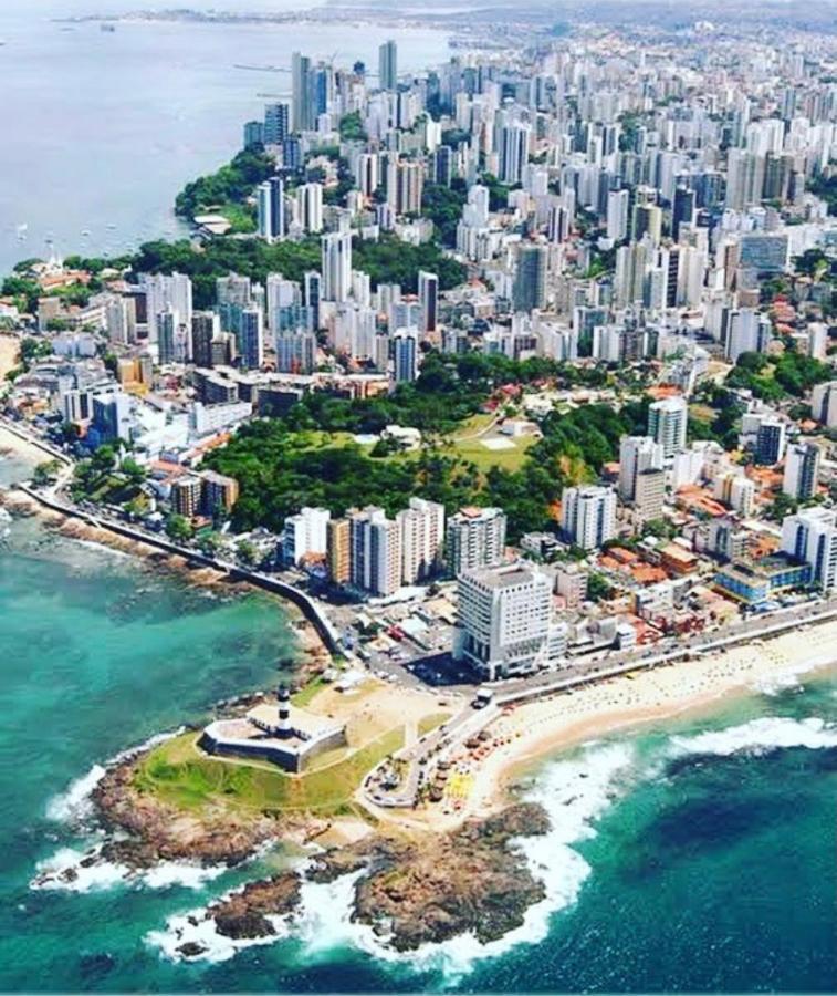 Stayhere! Fique Aqui! Apartamento 2/4 Mobiliado No Costa Azul :-) Salvador Eksteriør bilde